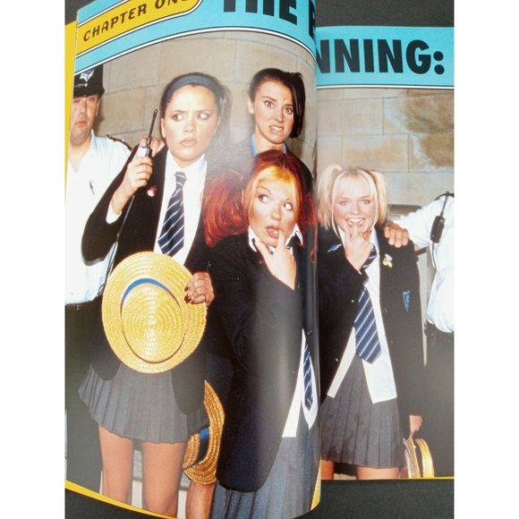 Spice Girls Book And Then There Were Four Milnes Vintage New 1998 Hardcover - Picture 6 of 12